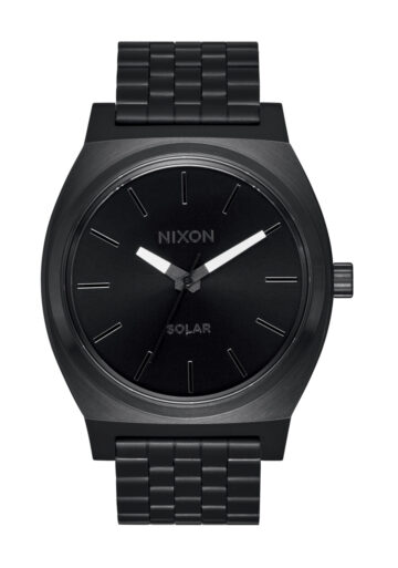 Time Teller Solar - All Black / White