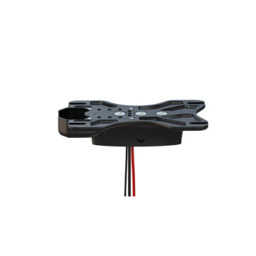 DTE-ePart Cruise AL Top Plate with male connector and cables